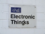 Schild Electronic Thingks
