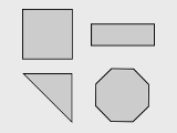 Example forms for sheet cuts