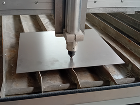 CNC plasma cutting