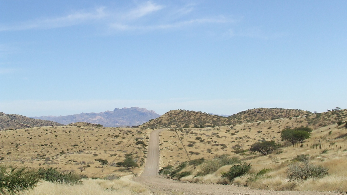 Namibia: C28 Richtung Swakopmund westlich von Windhuk