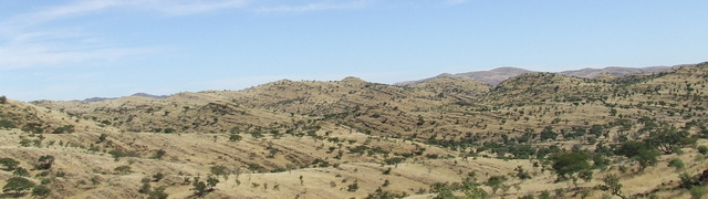 Namibia: C28 towards Swakopmund west of Windhoek