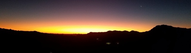 Namibia: Dusk at the 'Namtib Desert Lodge'